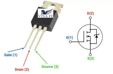 MOSFET P55NF06